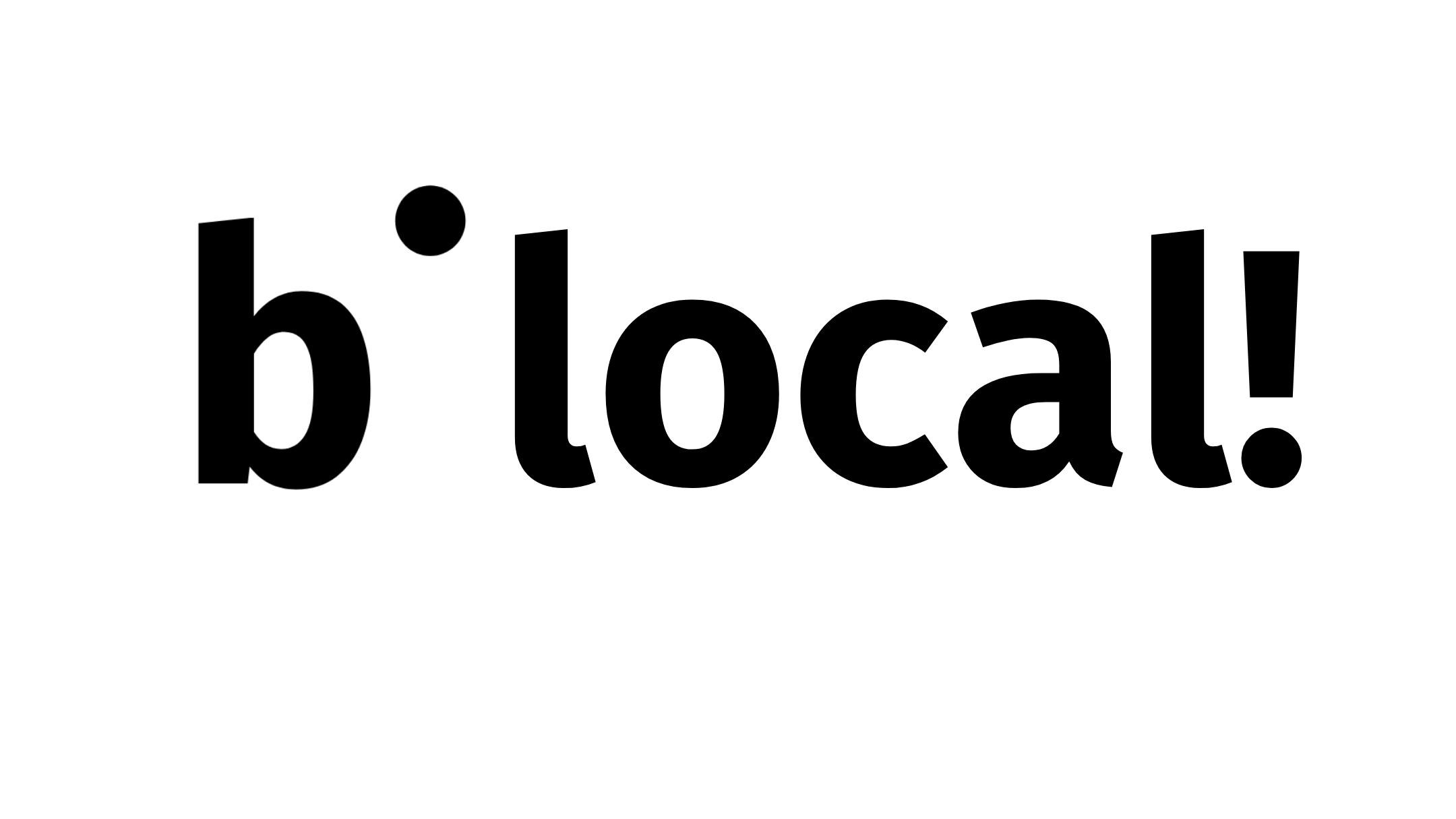 b local logo