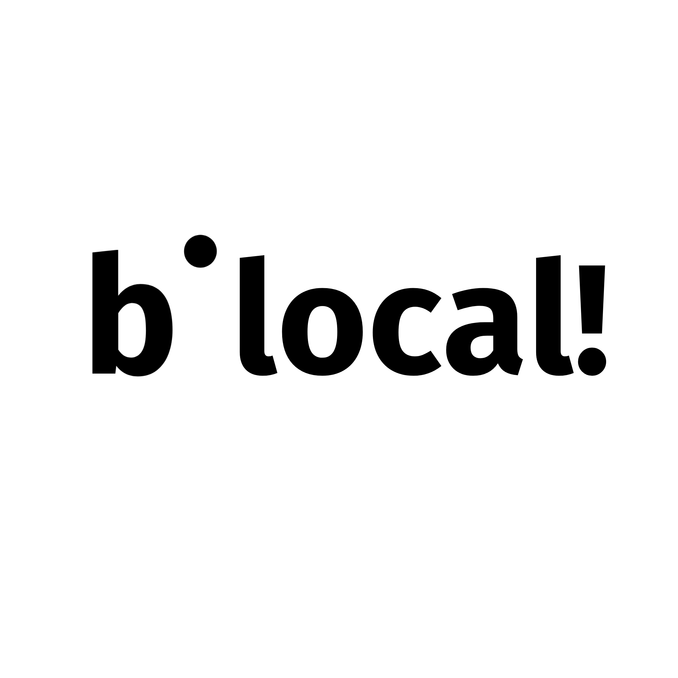 b local logo